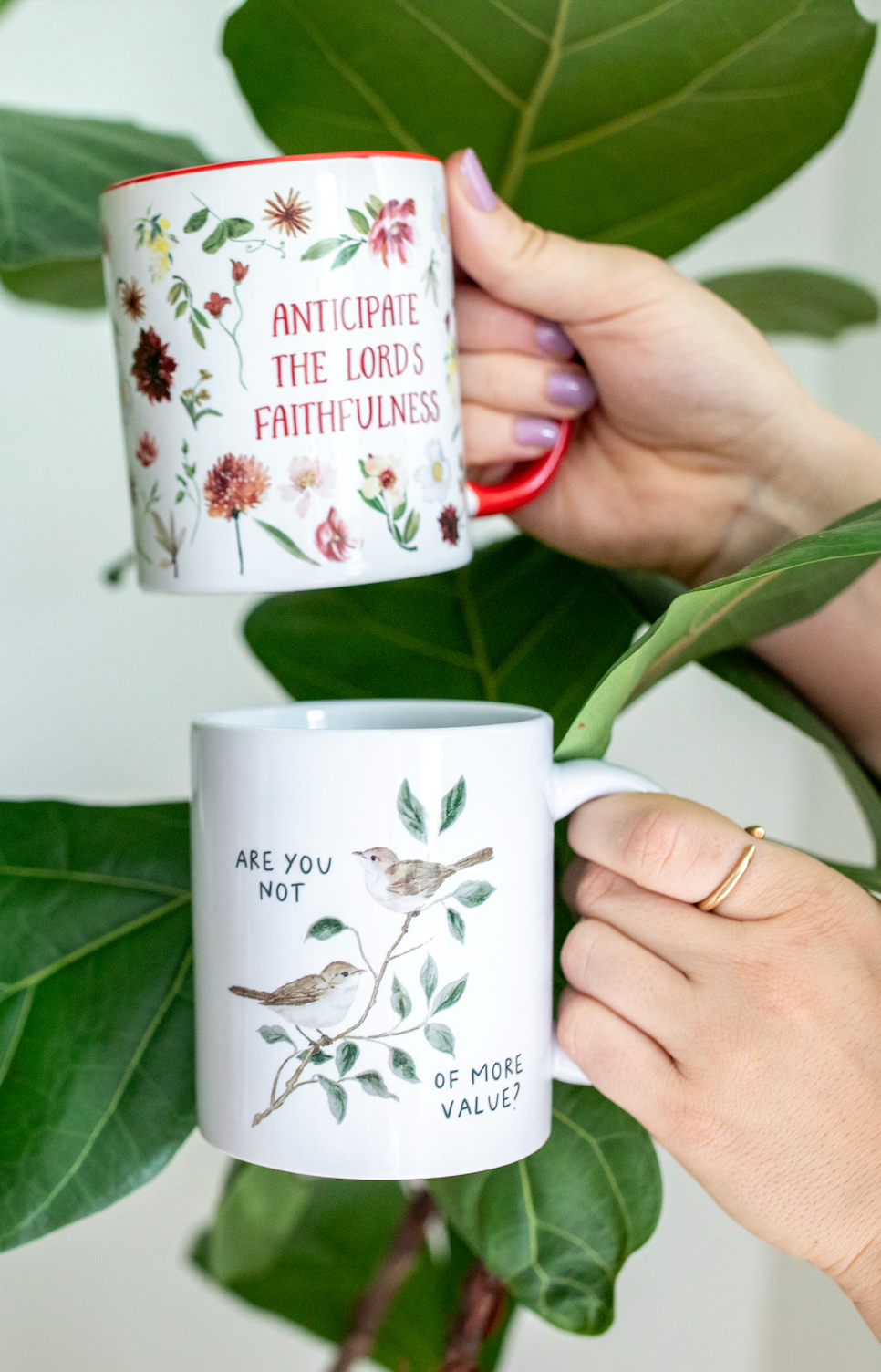 Are You Not Of More Value Mug