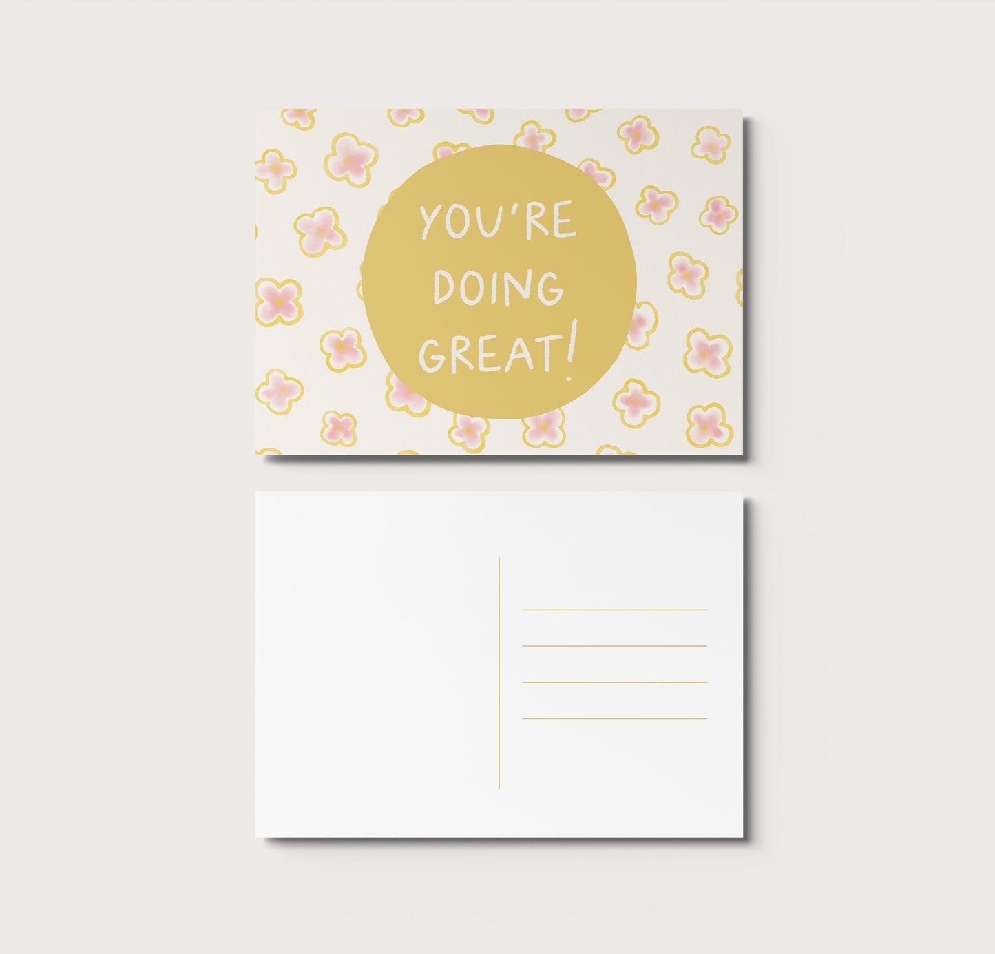 You're Doing A Great Job Postcard