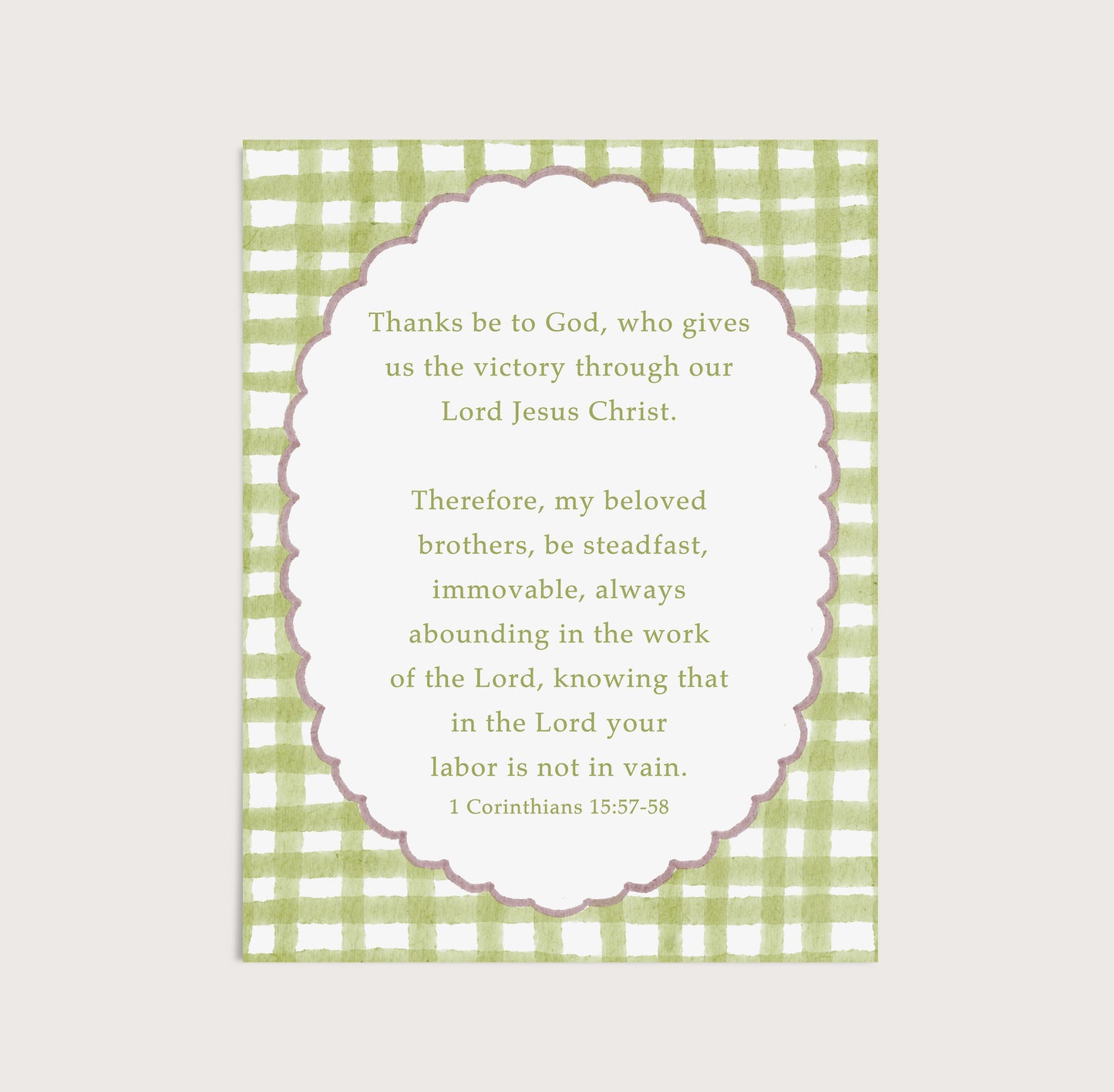 1 Corinthians 15:57-58