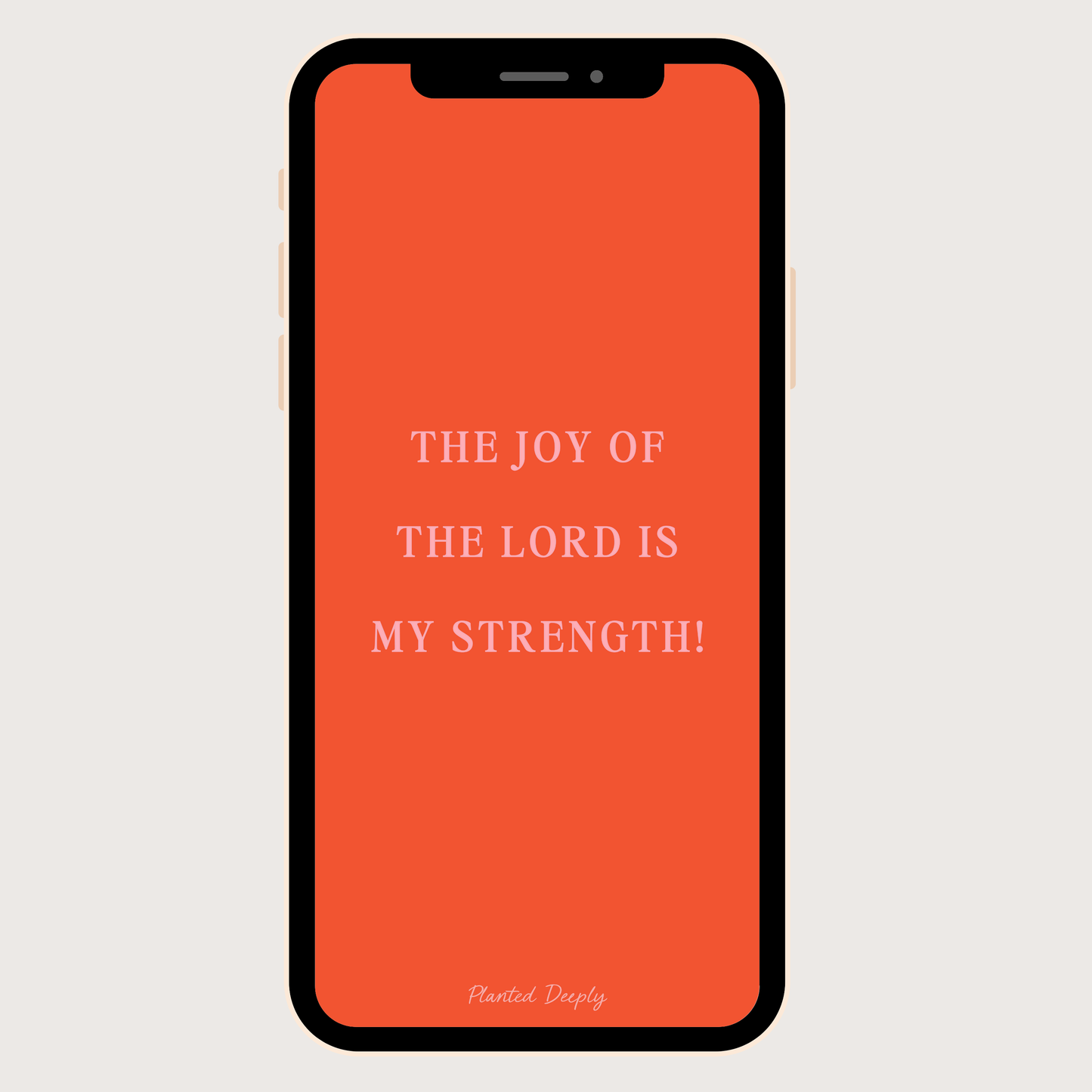 Joy of the Lord Phone Backgrounds