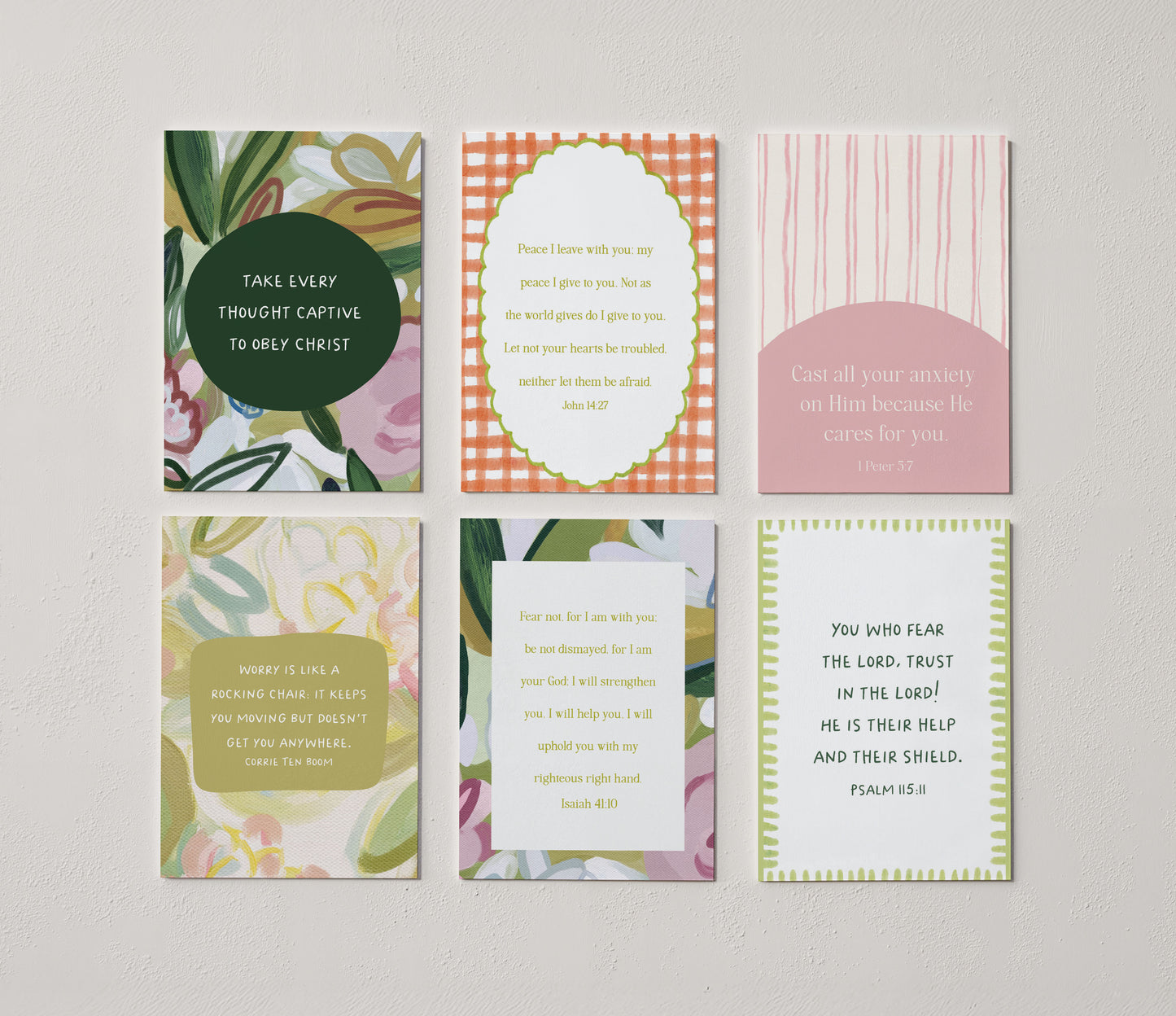Anxiety Card Set