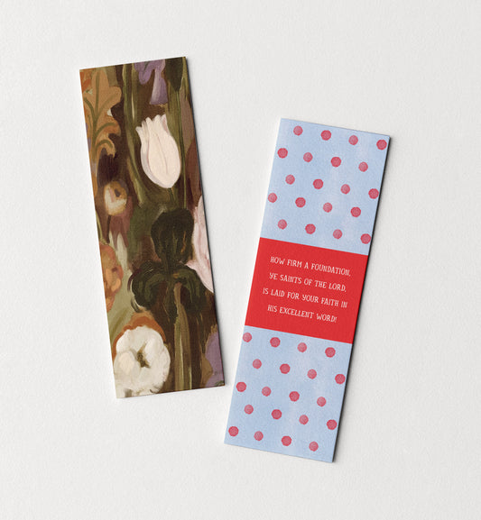 How Firm A Foundation Bookmark