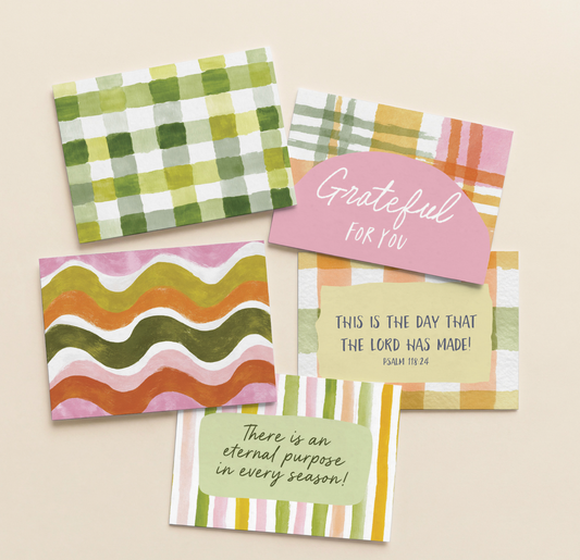 Purpose in Every Season Mini Note Cards