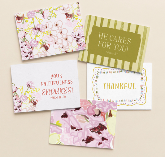 Grace in Bloom Mini Note Cards