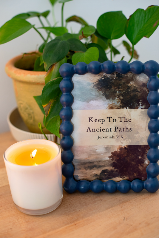 Jeremiah 6:16 Art Print