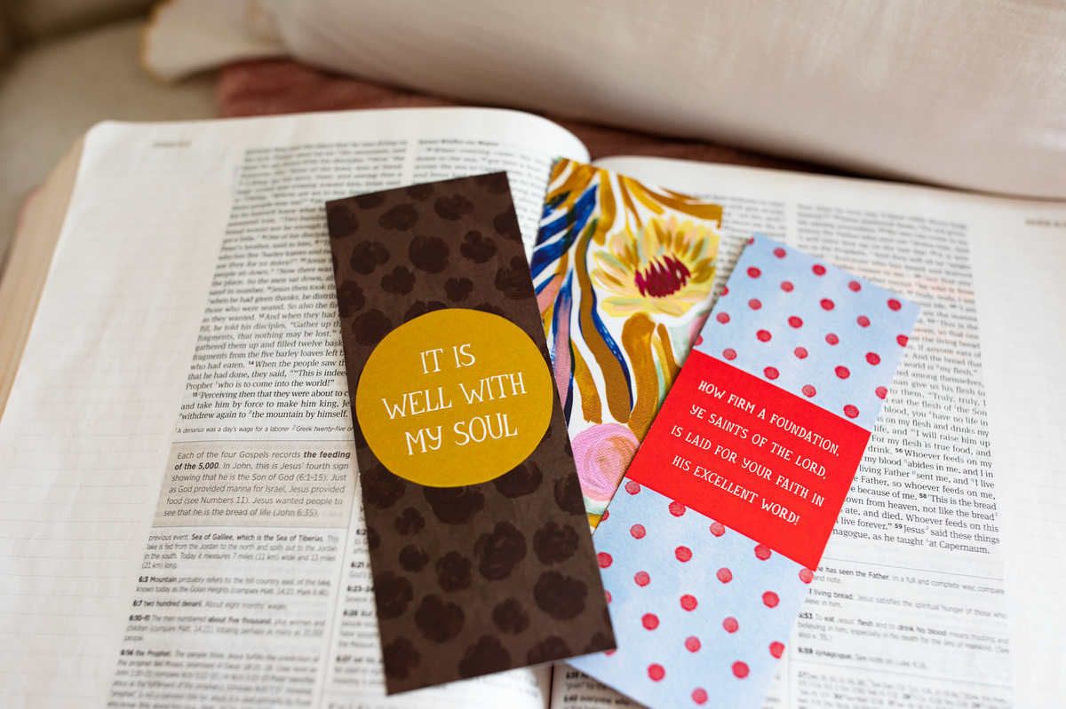 How Firm A Foundation Bookmark