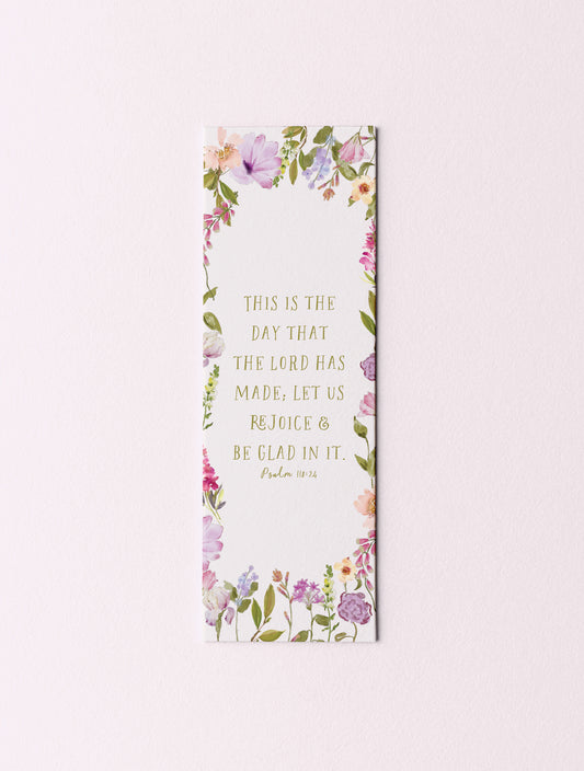This Is The Day Bookmark