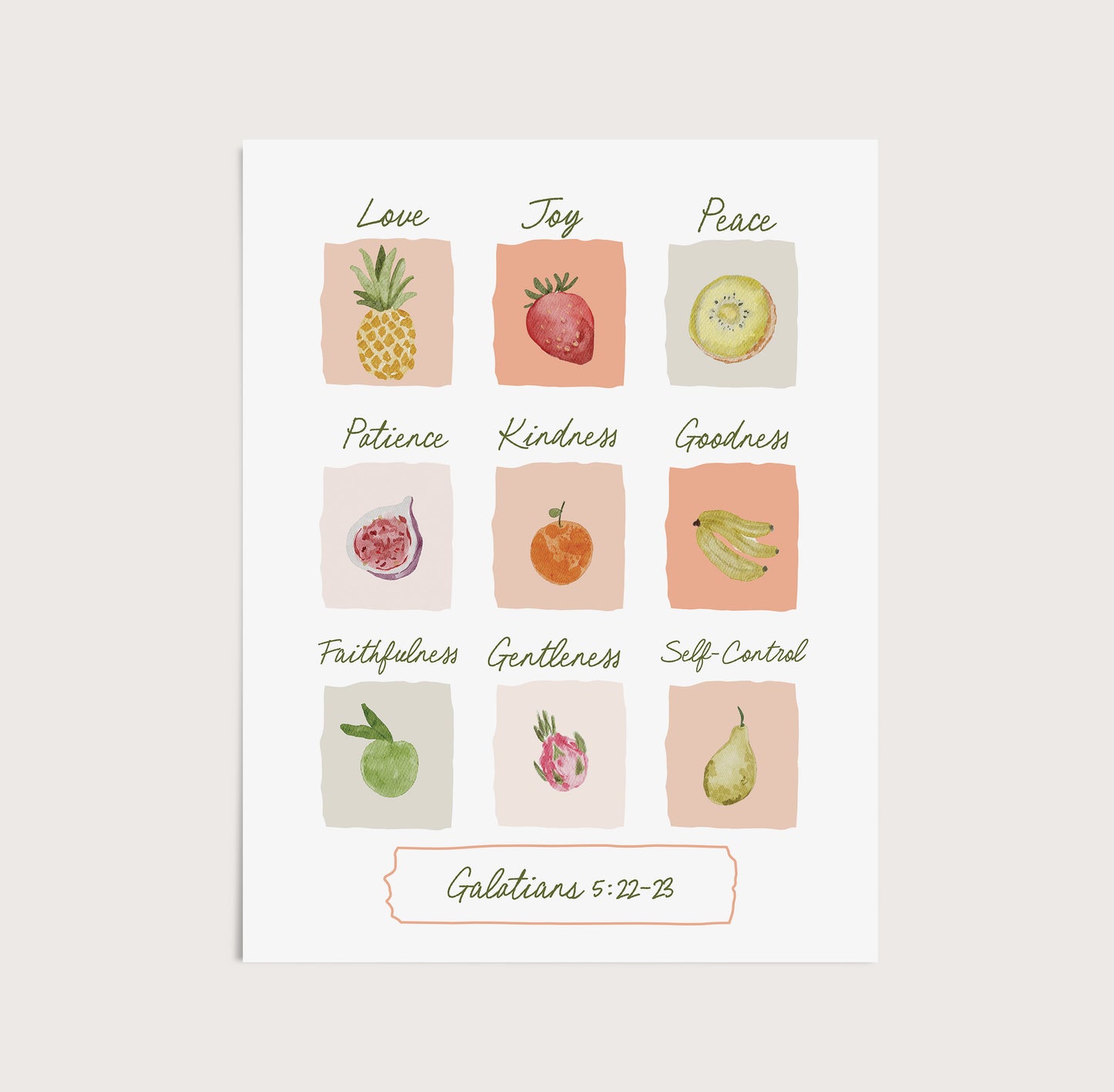 Fruit of the Spirit Art Print