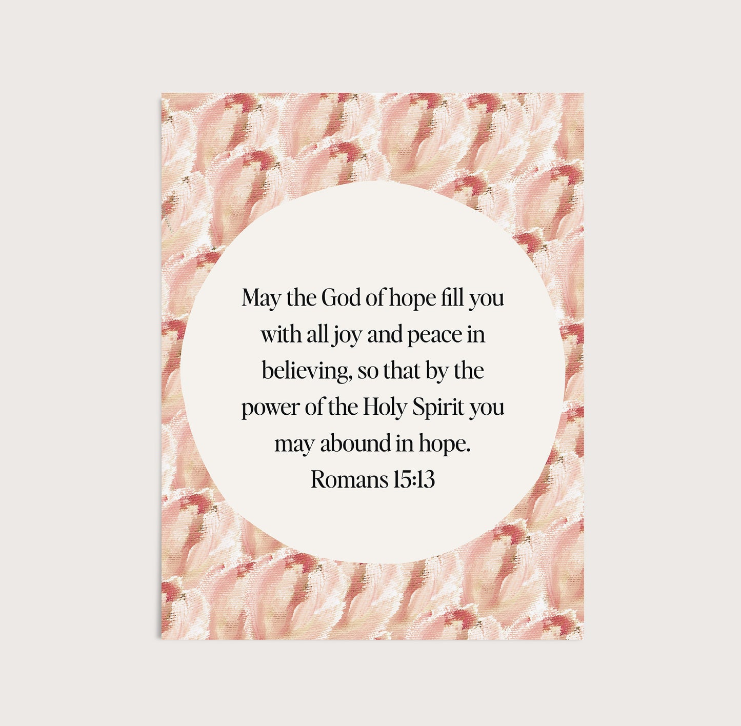 Romans 15:13 Art Print